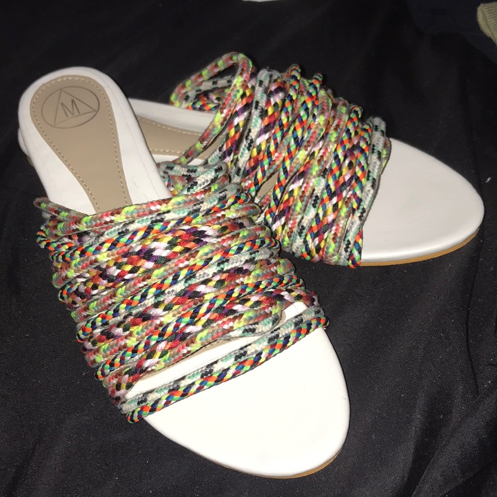 Missguided Braided-Rope Spring Sandals